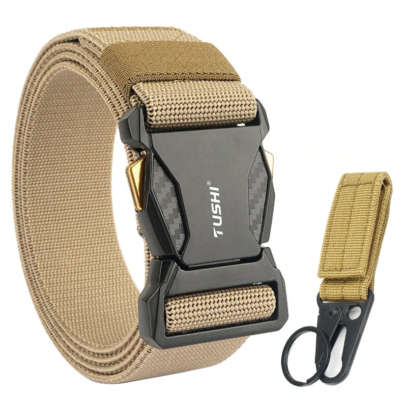 Quick-Release Elastic Belt for Men