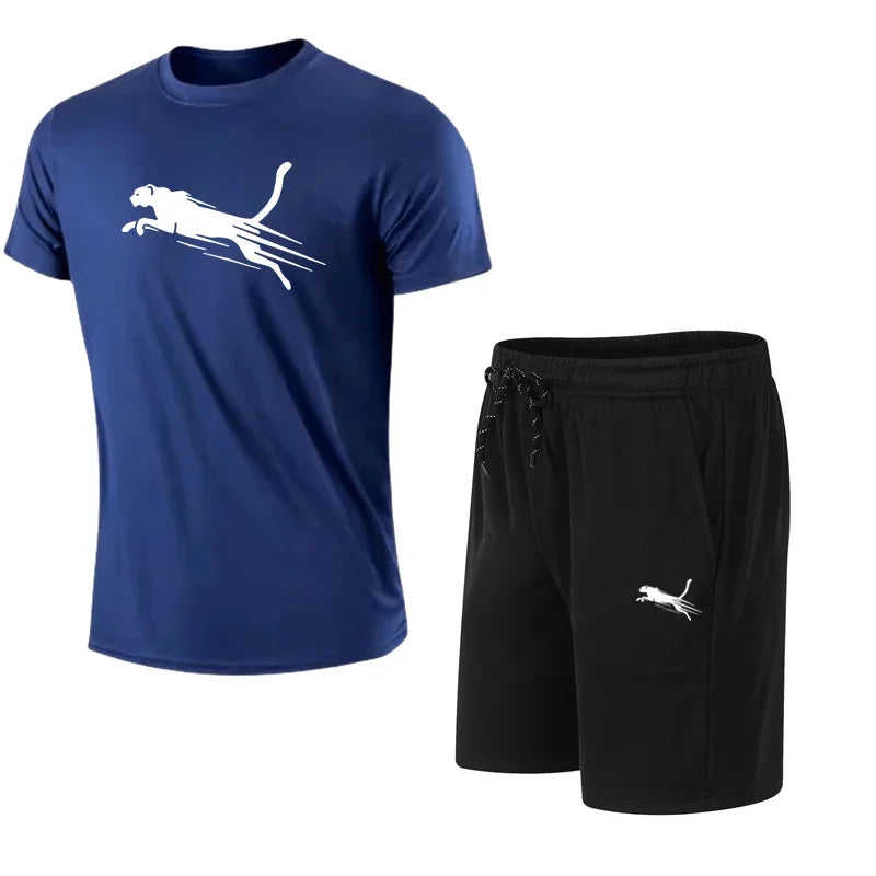 Atmungsaktives Mesh-Laufset für den Sommer für Herren