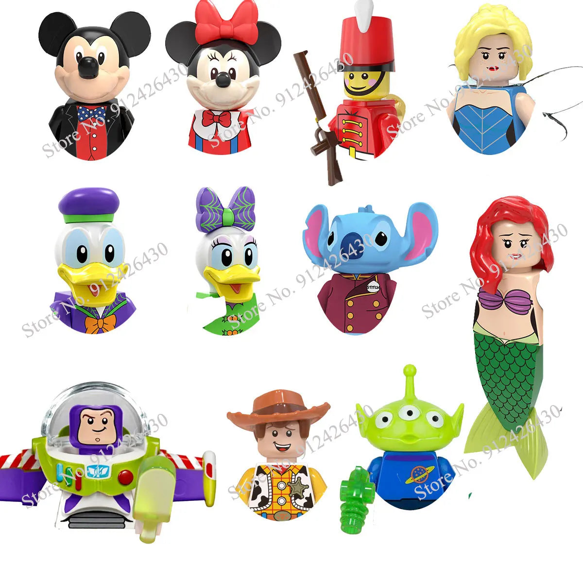 Figurines miniatures Disney