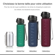 500/1000ML Sports Water Bottle - BPA Free