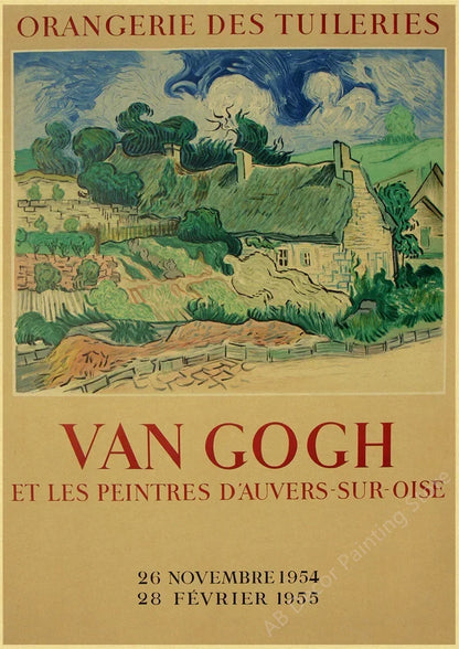 Impression sur toile sans cadre La nuit étoilée de Van Gogh