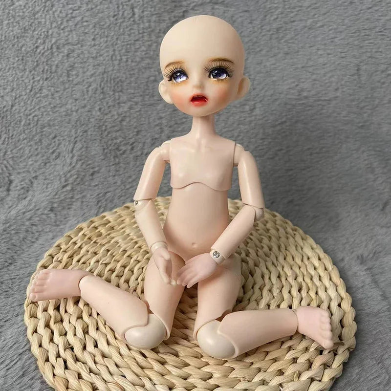 Poupée BJD 30 cm 1/6, ensemble complet avec 3 paires d'yeux – Jouet tendance et mignon pour filles