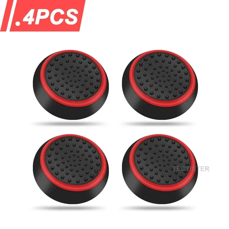 4Pcs Silicone Gel Thumb Grips Covers