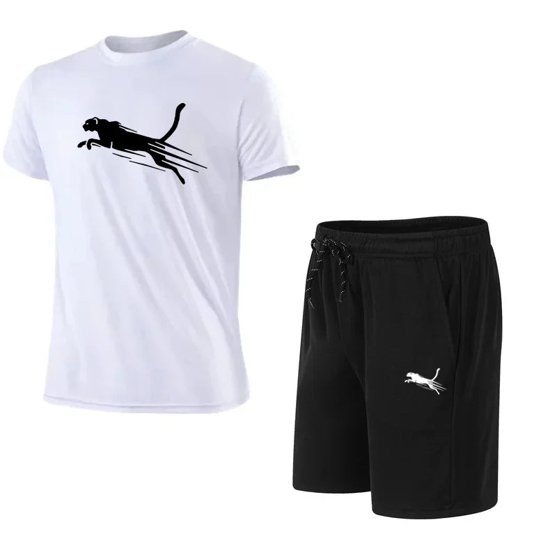 Atmungsaktives Mesh-Laufset für den Sommer für Herren