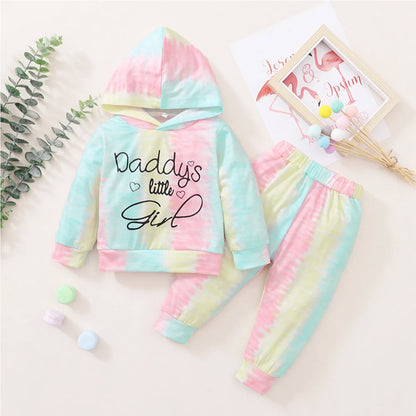 Tie Dye Baby Girl Outfit 3-24 Months