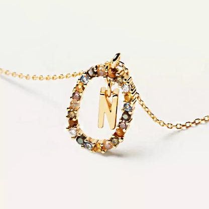 pendant necklace, pendant chain, long necklace, chain necklace, long chain necklace, alphabet pendant, alphabet necklace