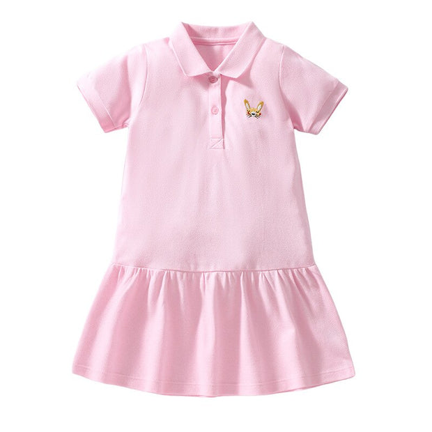 Title: "2023 Baby Girls Unicorn Dress