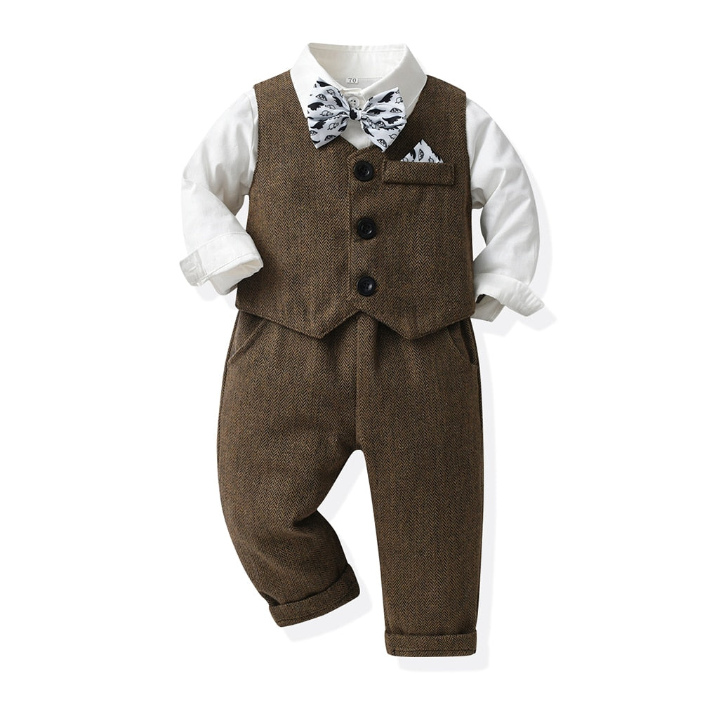 Ensemble de costume élégant pour tout-petit garçon