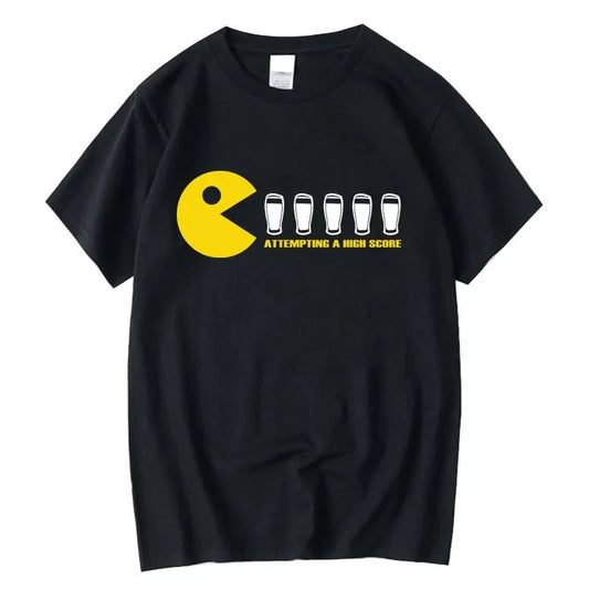 Lustiges π Disappearing Design Baumwoll-T-Shirt