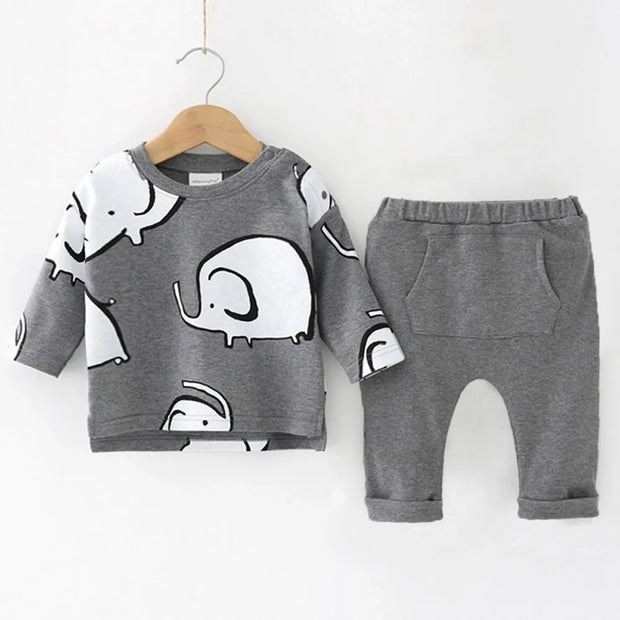 Newborn Baby Clothes Cartoon Suit