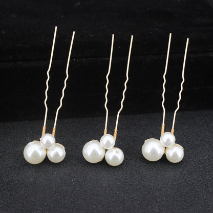 Pearl Bridal Hairpins Set