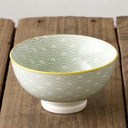 Colorful Japanese Ramen Bowl Set