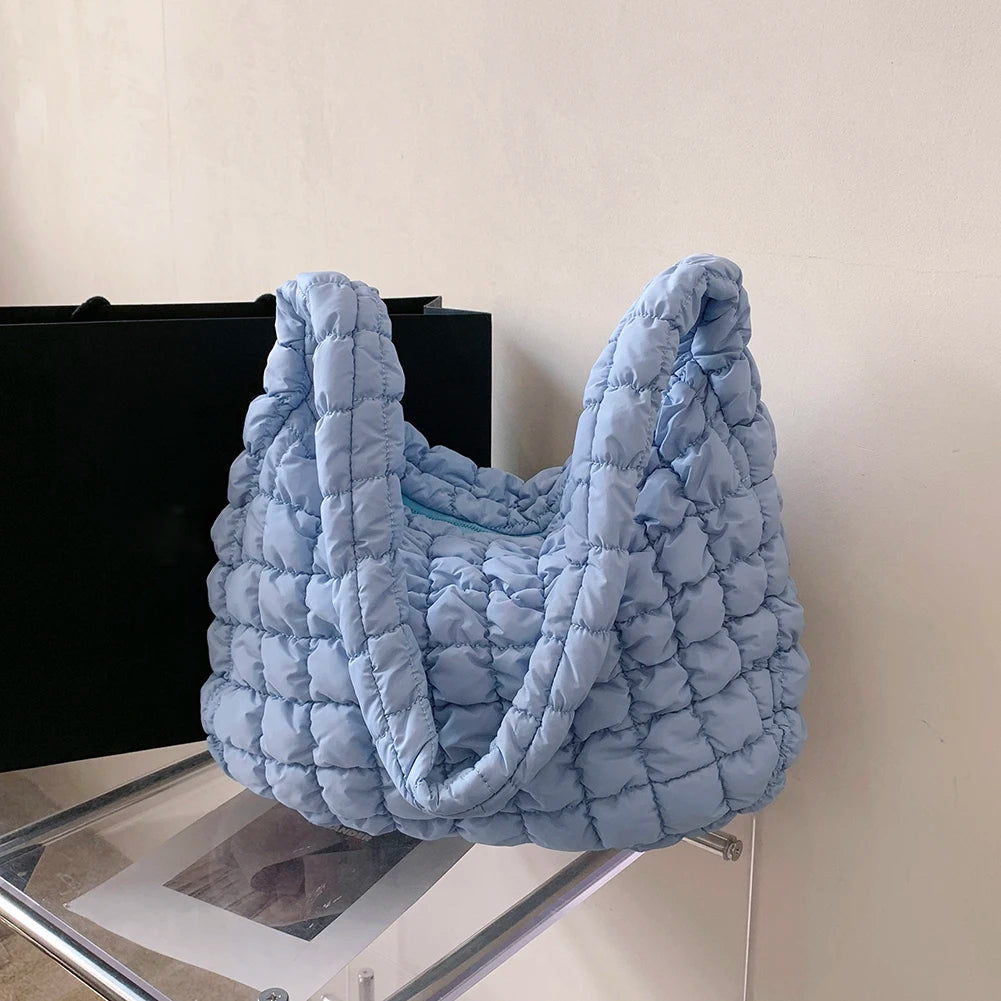 Women's Quilted Cloud Shoulder Bag