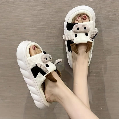 Cute Home Slippers for Women Breathable