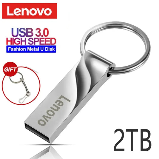 Lenovo USB 3.0 High-Speed Flash Drive - 512GB to 2TB Metal Memory Stick