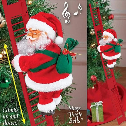 Electric Climbing Ladder Christmas Decor