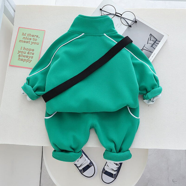 Autumn Kids Sportswear: 2Pcs Baby Outfit