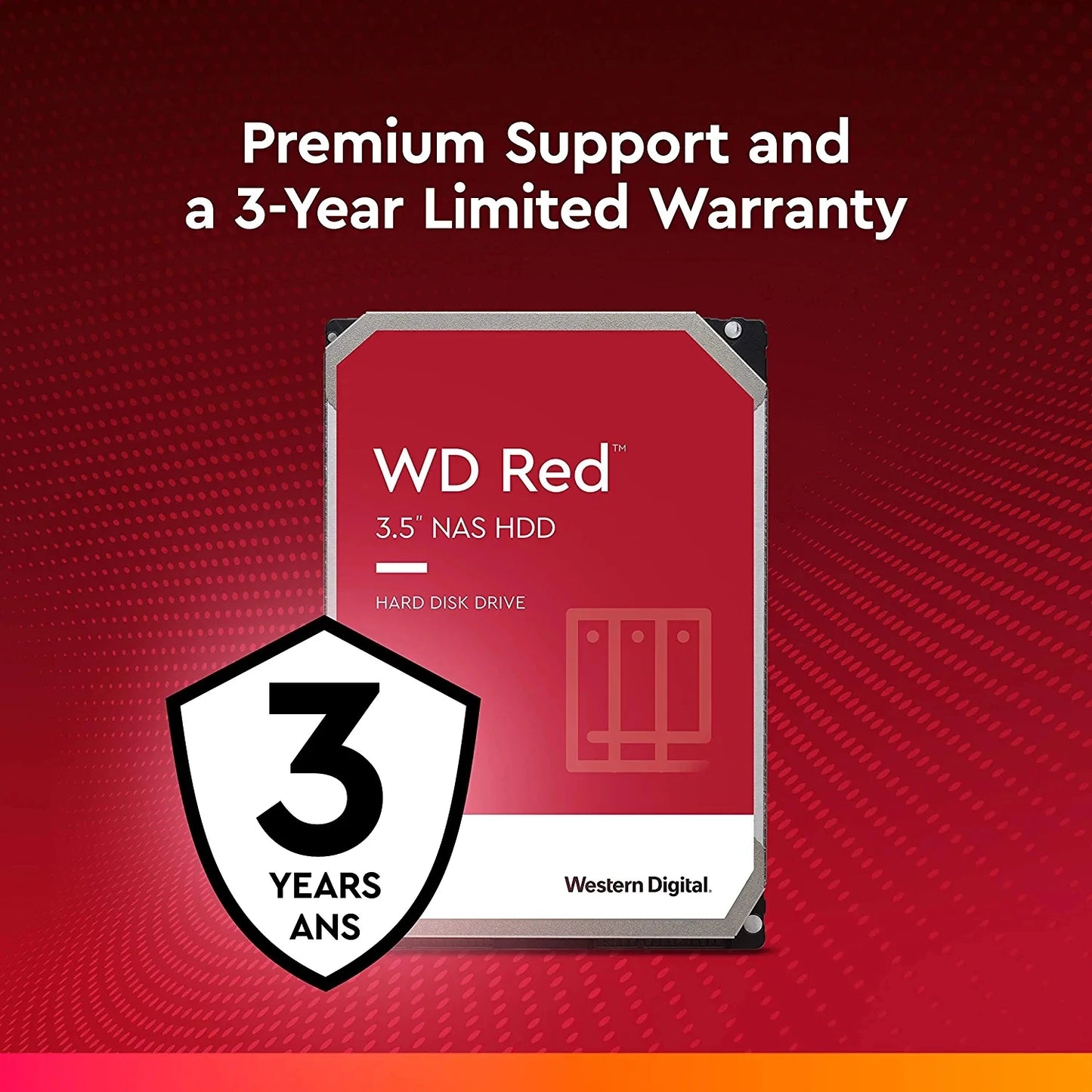 Western Digital WD Red NAS-Festplatte