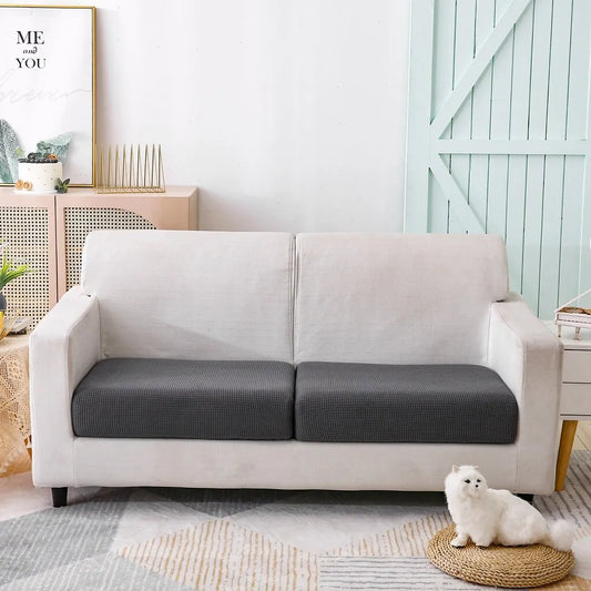Elastischer Jacquard-Sofa-Sitzbezug, stilvoller Wohnzimmerschutz