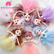 16cm Flower Fairy BJD Doll - Colorful Clothes