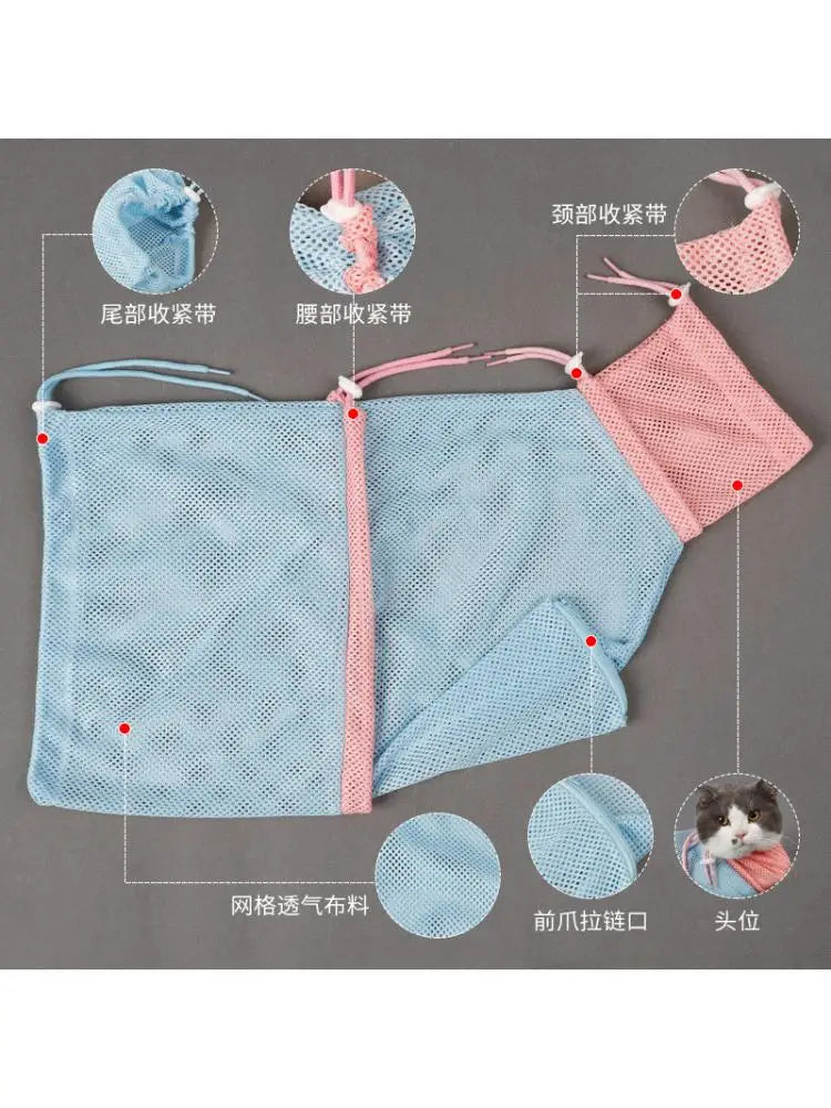 Katzenpflege- und Bade-Rückhaltetasche