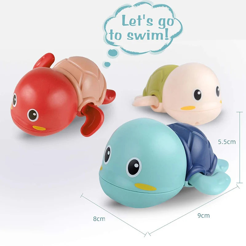 Baby Bath Toys Bathing Cute Swimming Turtle