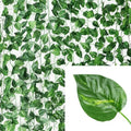 Green vines leaves