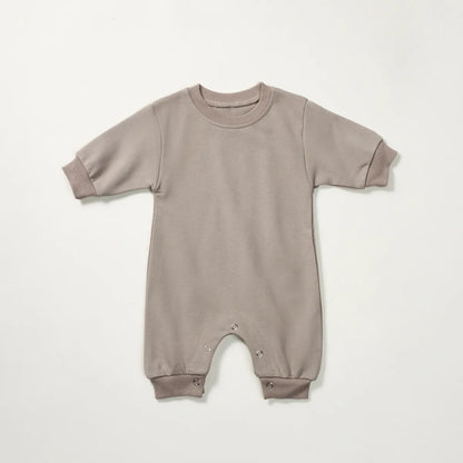 Cozy Terry Cotton Baby Romper