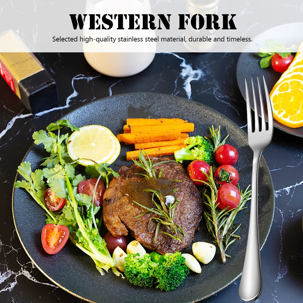 24-teiliges Geschirrset aus Edelstahl