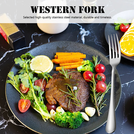 Service de table 24 pièces en acier inoxydable