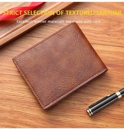 Black PU Leather Business Wallet