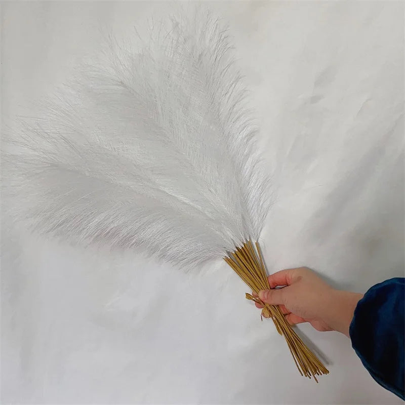 10PCS Fluffy Pampas Grass