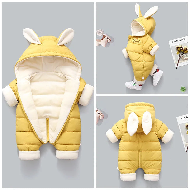 Fashion Winter Thicken Children Snowsuit