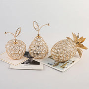 Gold Crystal Pineapple Ornament