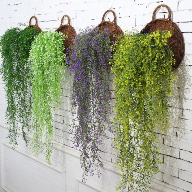 Artificial Admiralty Willow Wall Hanging Plant