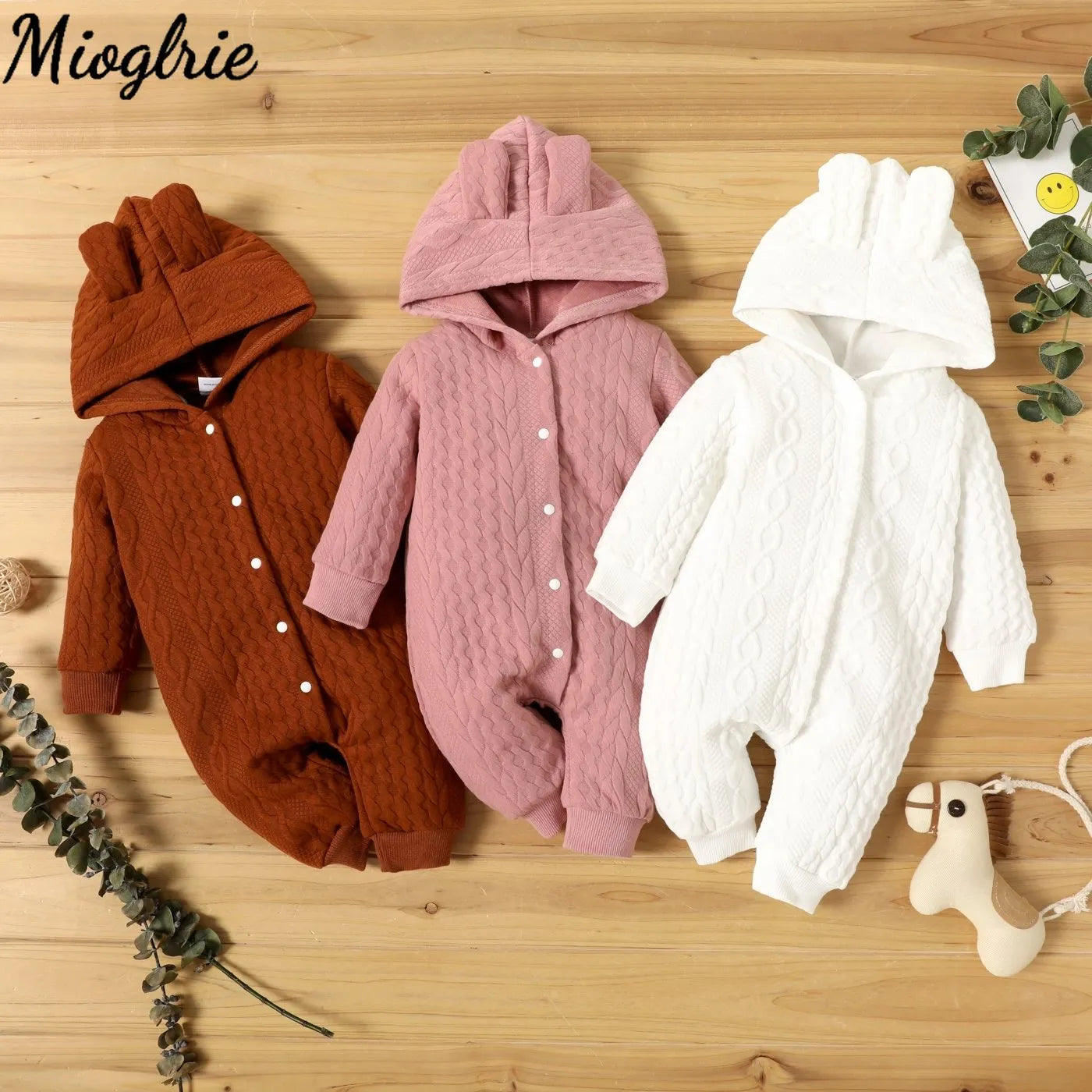 Autumn Winter Baby Romper Boys Girls