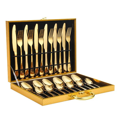 Stainless Steel Western Tableware Set