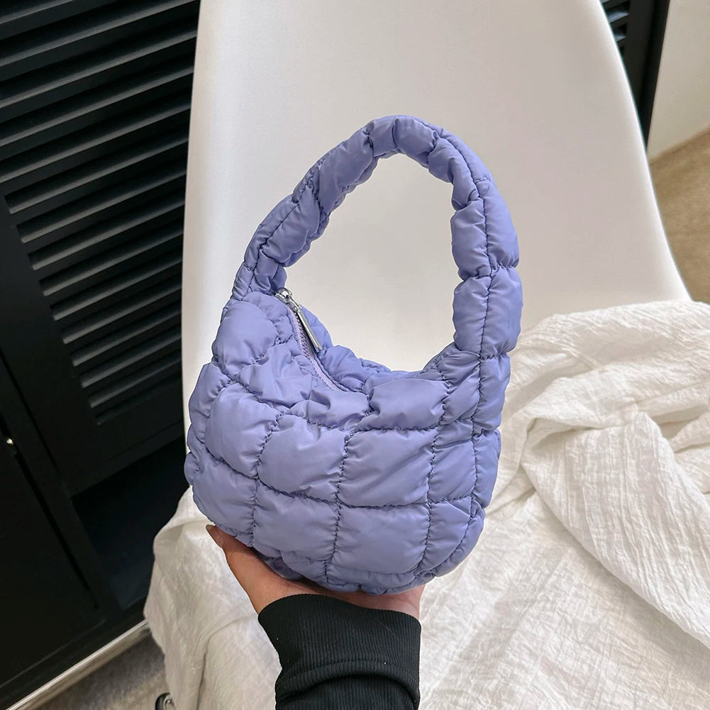 Women's Quilted Cloud Shoulder Bag