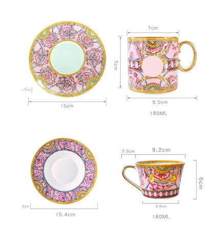 European Bone China Tableware Set