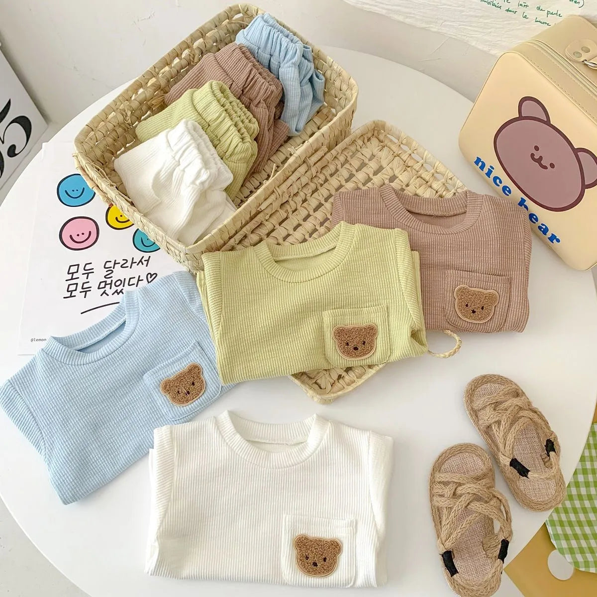 Toddler Summer Pajamas Set - 6-36 Months