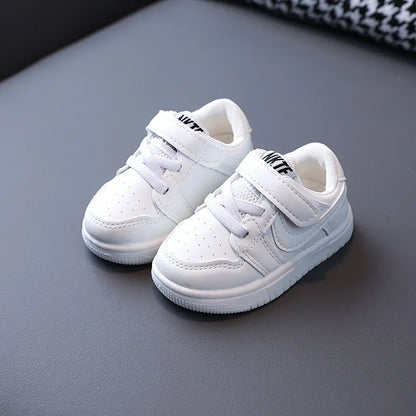 Pu Leather Sports Casual Shoes for Children