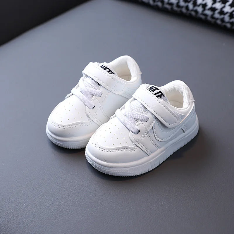 Pu Leather Sports Casual Shoes for Children