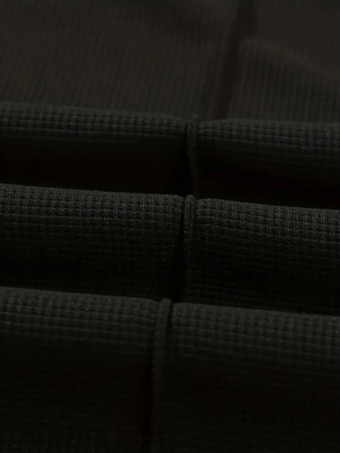 High Waist Men's Waffle Suit Pants