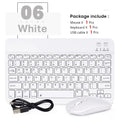 white-and mouse