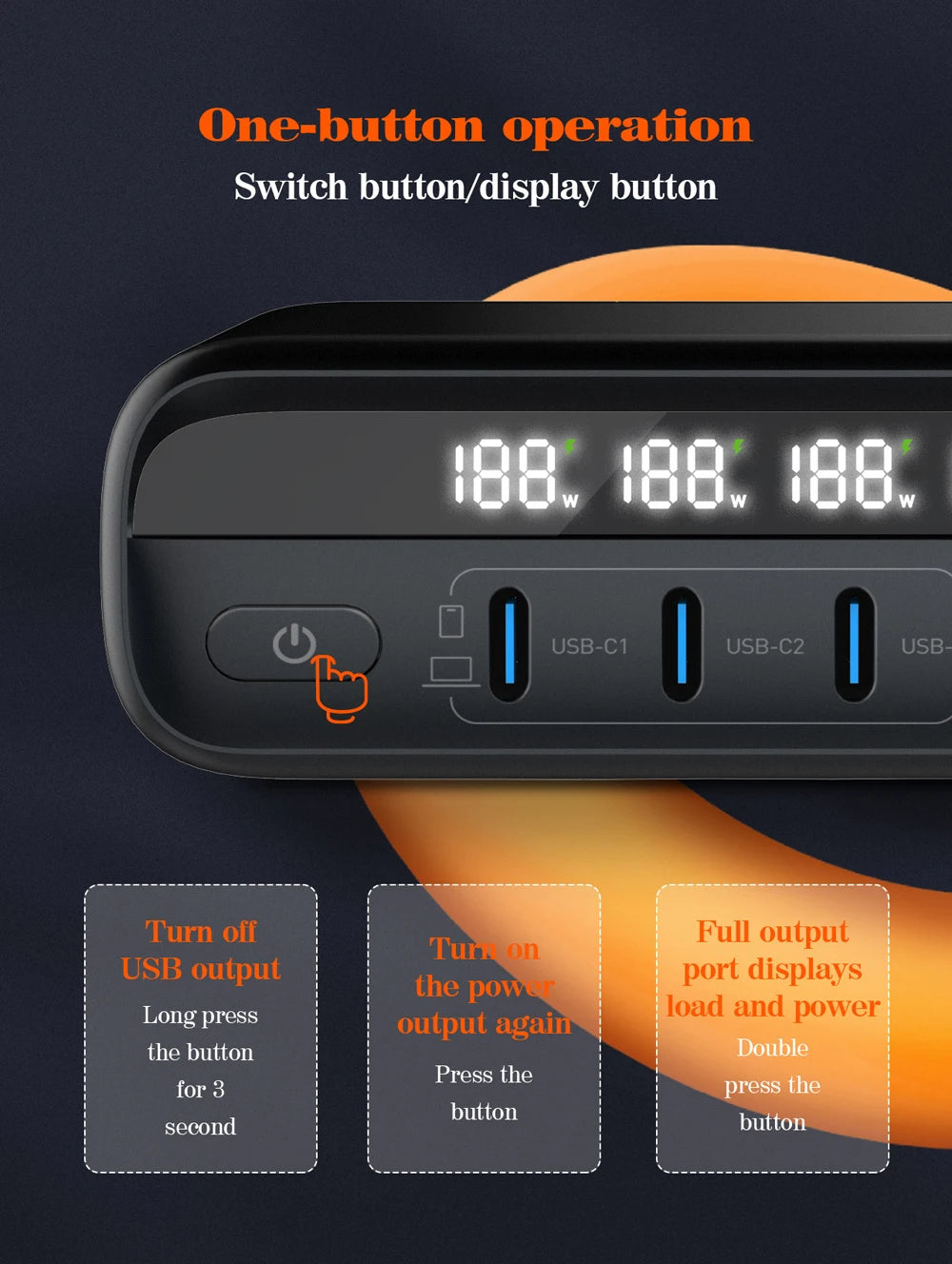 6-Port USB  Fast Charge for All Your Devices