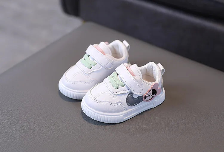 Chaussures décontractées blanches pour bébé garçon fille