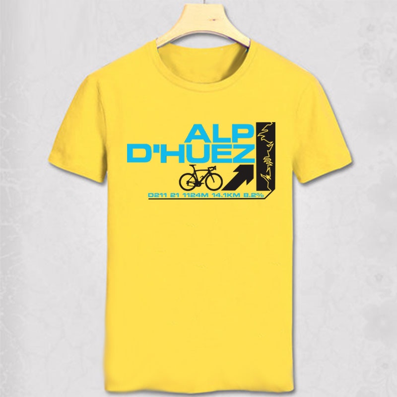 T-shirt de cyclisme Alpe d'Huez - Roulez avec style