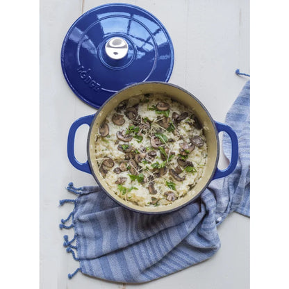 5.5 Quart Enameled Cast Iron Dutch Oven with Covered