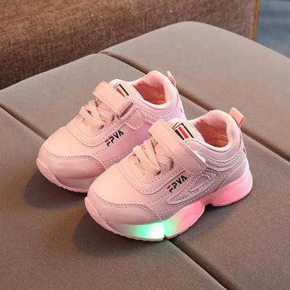 Kids Luminous Breathable LED Shoes