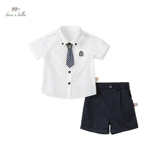 Vêtements d'été pour enfants, chemise blanche